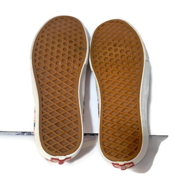 Rare VANS Off The Wall 2017 Peanuts Gang Shoes Women Size 7.5 Men 6 Pink Snoopy - Picture 7 of 8